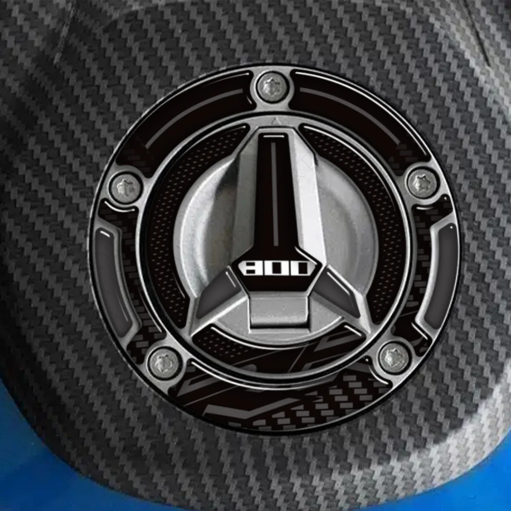 شارات خزان الدراجة النارية لمحرك QJMotor QJ SRK GSR 800 RR SRK800 غطاء وسادة الخزان مجموعة زيت الوقود الغازي ملصقات الركبة حامي