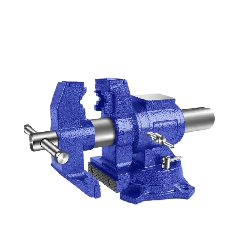 Heavy Duty Woodworking Bench Vise 4 5 Inch Double Jaw Flat Table Clamp Multifunctional Fitter Tool for Workshop