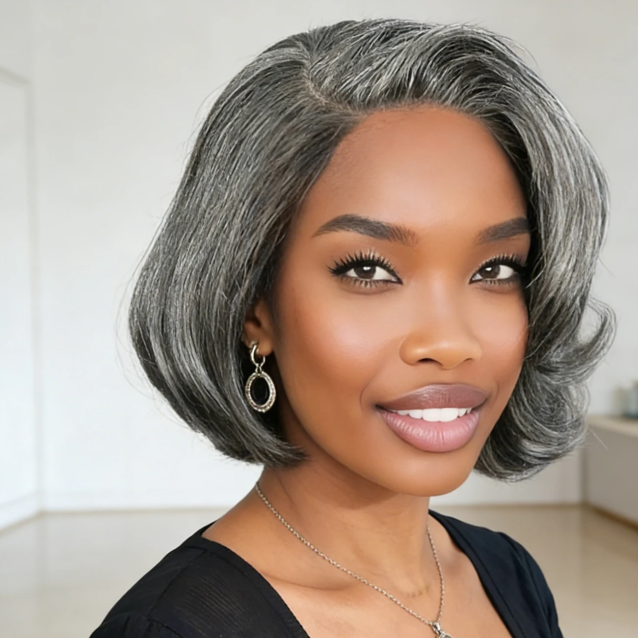 

Парики Боб 613, серые человеческие волосы, 13X4, парики спереди, прямые, шикарные, элегантные, предварительно выщипанные, плотность 300%