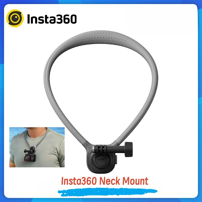 Insta360 Neck Mount Strap for X4/X3/GO3S/GO3/ONE RS/R/ACEpro/ACE 360° Adjustable Support for Hands-Free First-Person Shooting - view 4