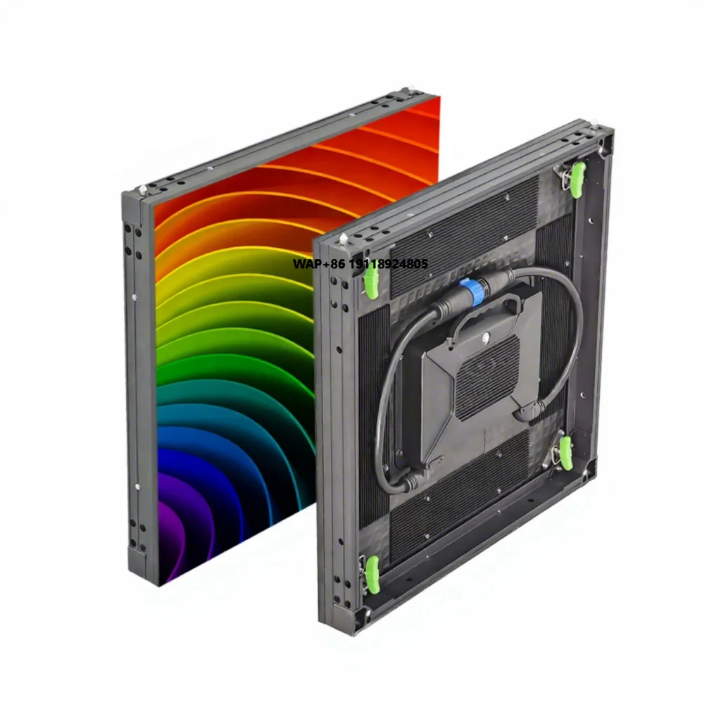 C-Smart Series IP67 Waterproof Lightweight 500x500mm Full Closed Integrated Module P3.91 P4 P5 LED Screen Outdoor