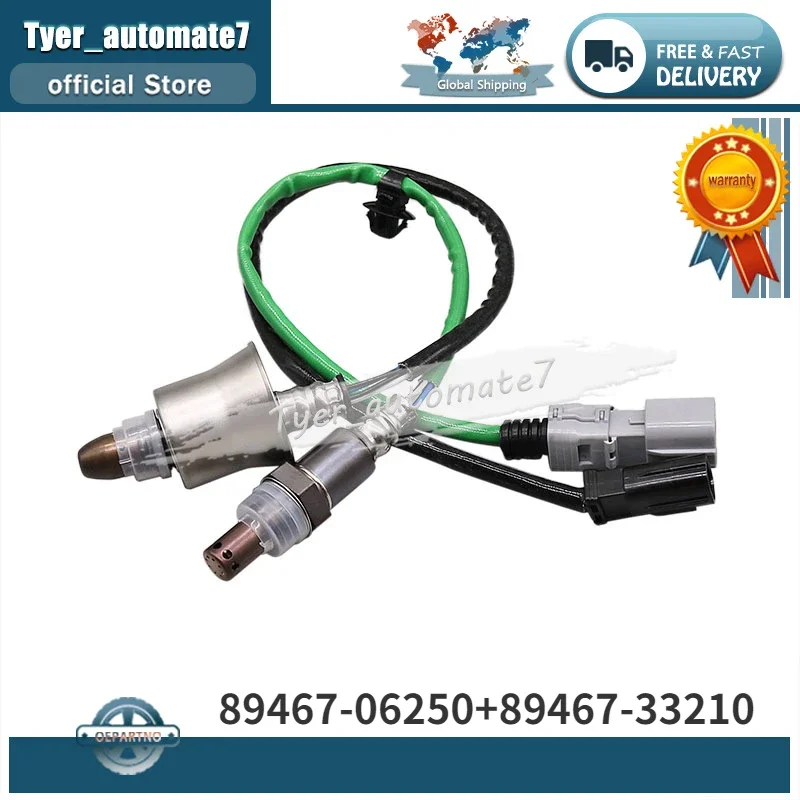 

2 шт. кислородный лямбда-зонд O2 вверх и вниз 89467-06250 89467-33210 для Toyota Avalon Camry 2018-2022 гг.