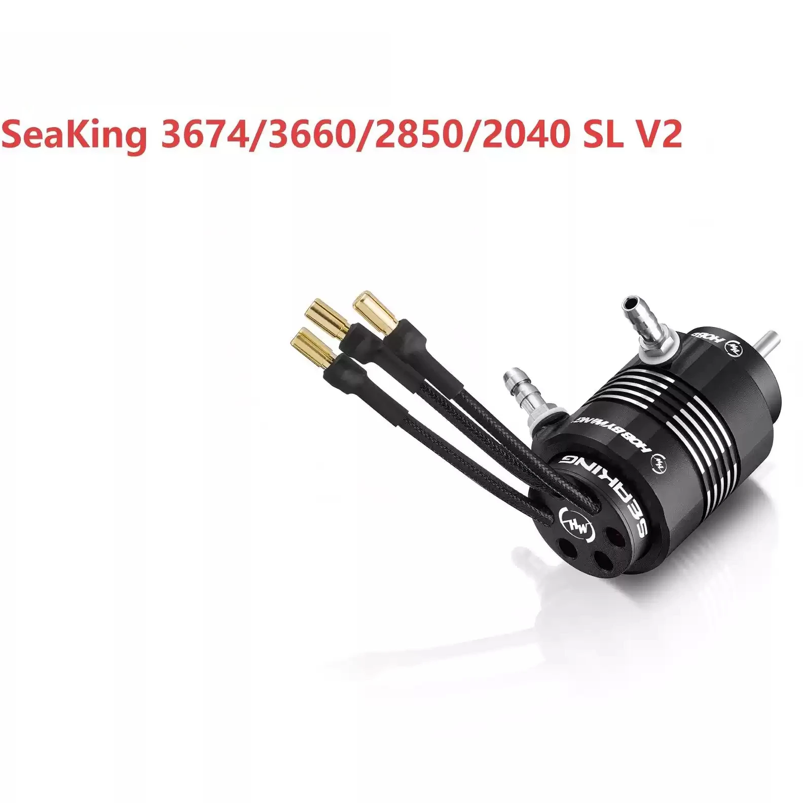 Hobbywing Seaking 2040/2850/3660/3674 SL V2 Brushless Motor Sensorless For RC Boat Seaking V4 ESC