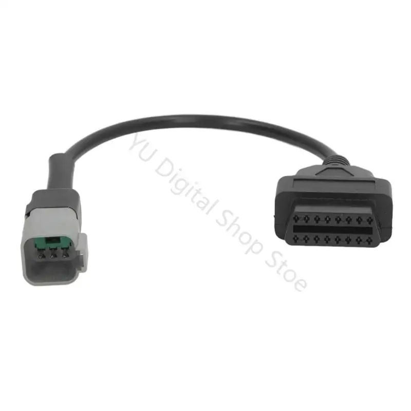 96BA 30 OBD2 Cable 6 Pin Pin, Vehicle Diagnostic Port Cable for Connecting a Compatible OBD2 Tool for Routine Maintenance Checks