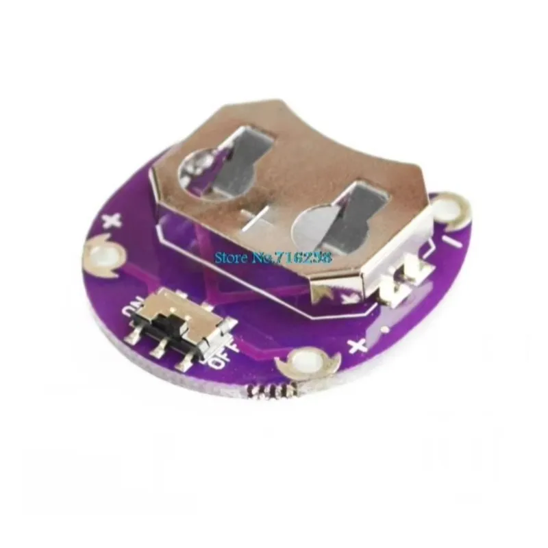 1-10PCS LilyPad Coin Cell Battery Holder CR2032 Battery Mount Module for arduino DIY KIT