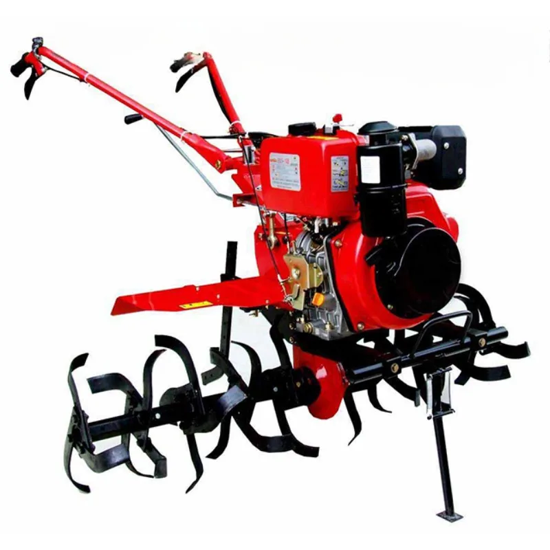 clutch stepless hand push tiller depth 10-20 three stage filter engine long service life used in orchard tobacco field