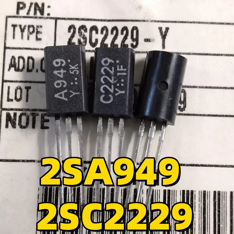10 pairs brand new original genuine 2SA949 2SC2229 A949 C2229