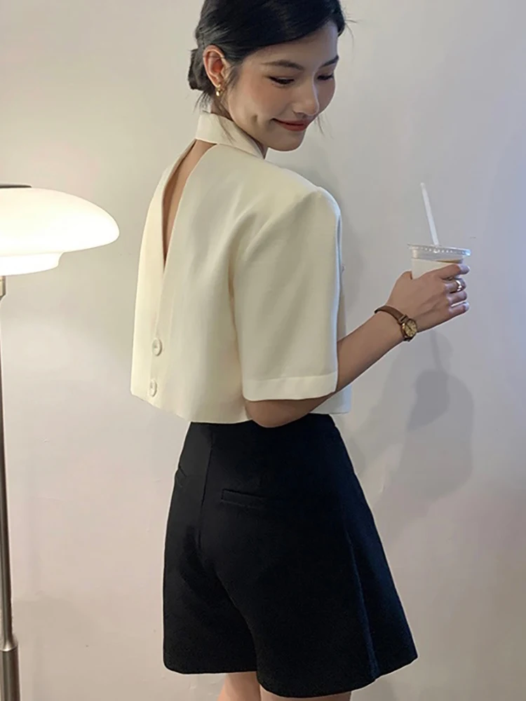 

Женская куртка Dongda Gate Design с коротким рукавом, уличный стиль, свободный крой, стандартная длина рукава, малая партия