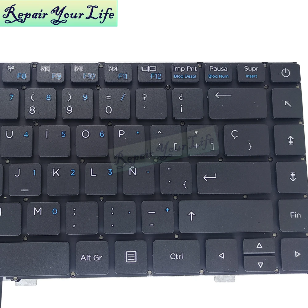 Spanish Keyboard For Prestigio Smartbook 133S PSB133S01 PSB133S01CFH JM-290 US KJK649 YJ-522 Spain Laptop Replacement Keyboards