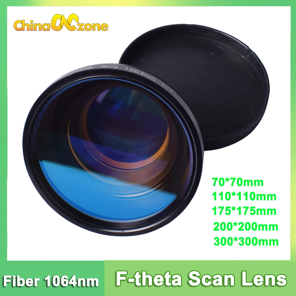 

F-theta Scan Lens Field Lens 1064nm length 100-420mm Optical Fiber Laser Marking Machine Parts Galvo System Focus Lens Laser