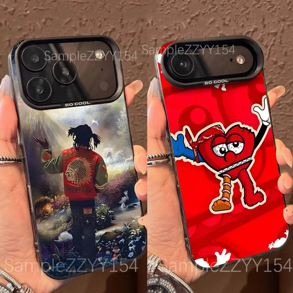 

Chief Keef G-GLO G-GANG Phone Case For IPhone 15,16,17,13,14,11,12,Pro,Max,Plus,E,Air,Mini Gray Matte Shockproof IMD Cover