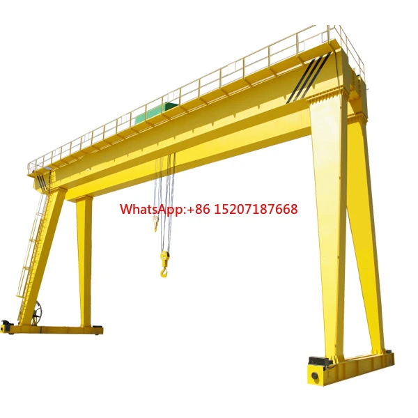 50 Ton MG Double Girde Gantry Crane With Hook double beam drawing gantry crane