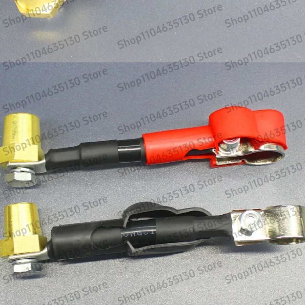 Car modification 10 cm battery extension cable 35 square power cord adapter wire