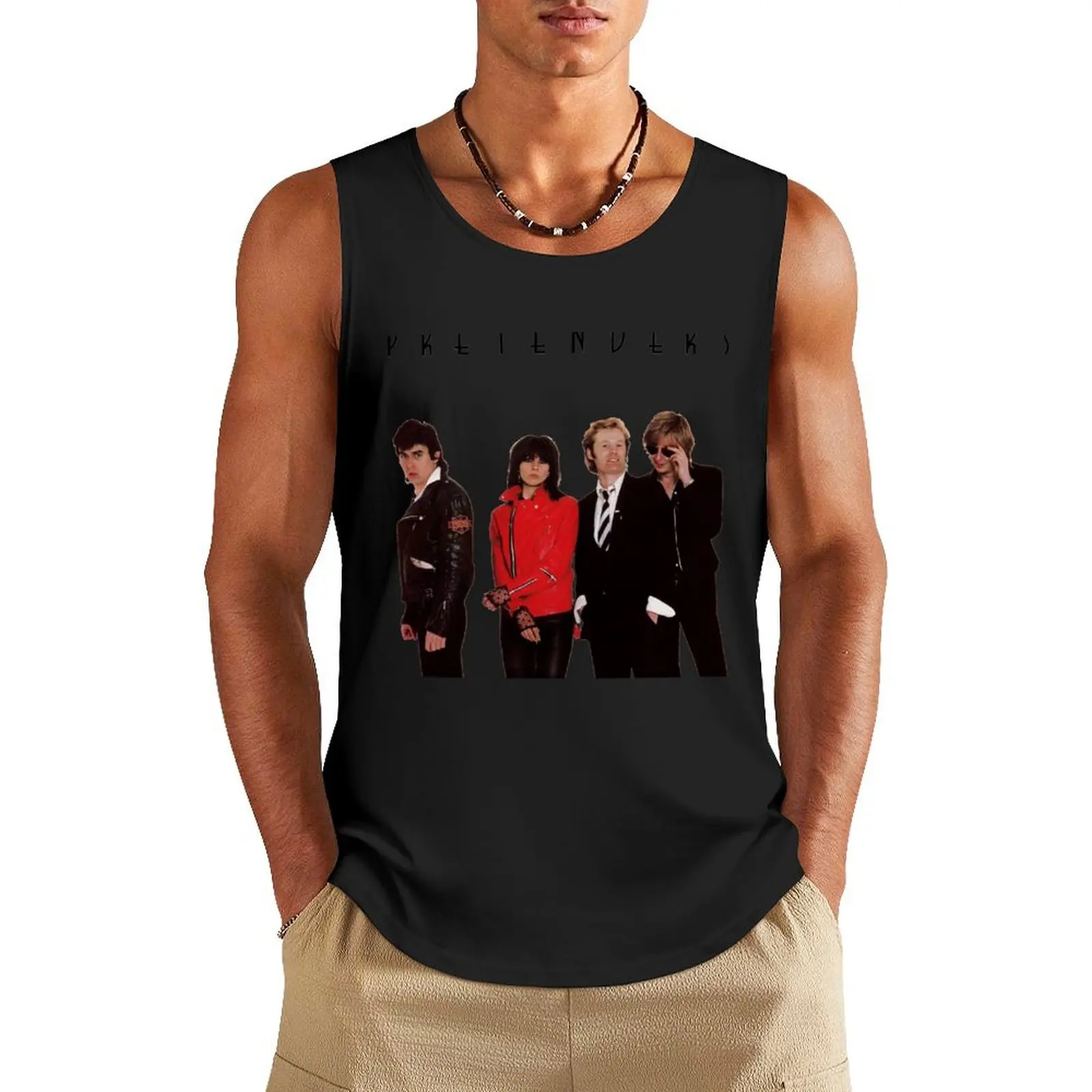 

Pretenders Tank Top vest for men cute tops