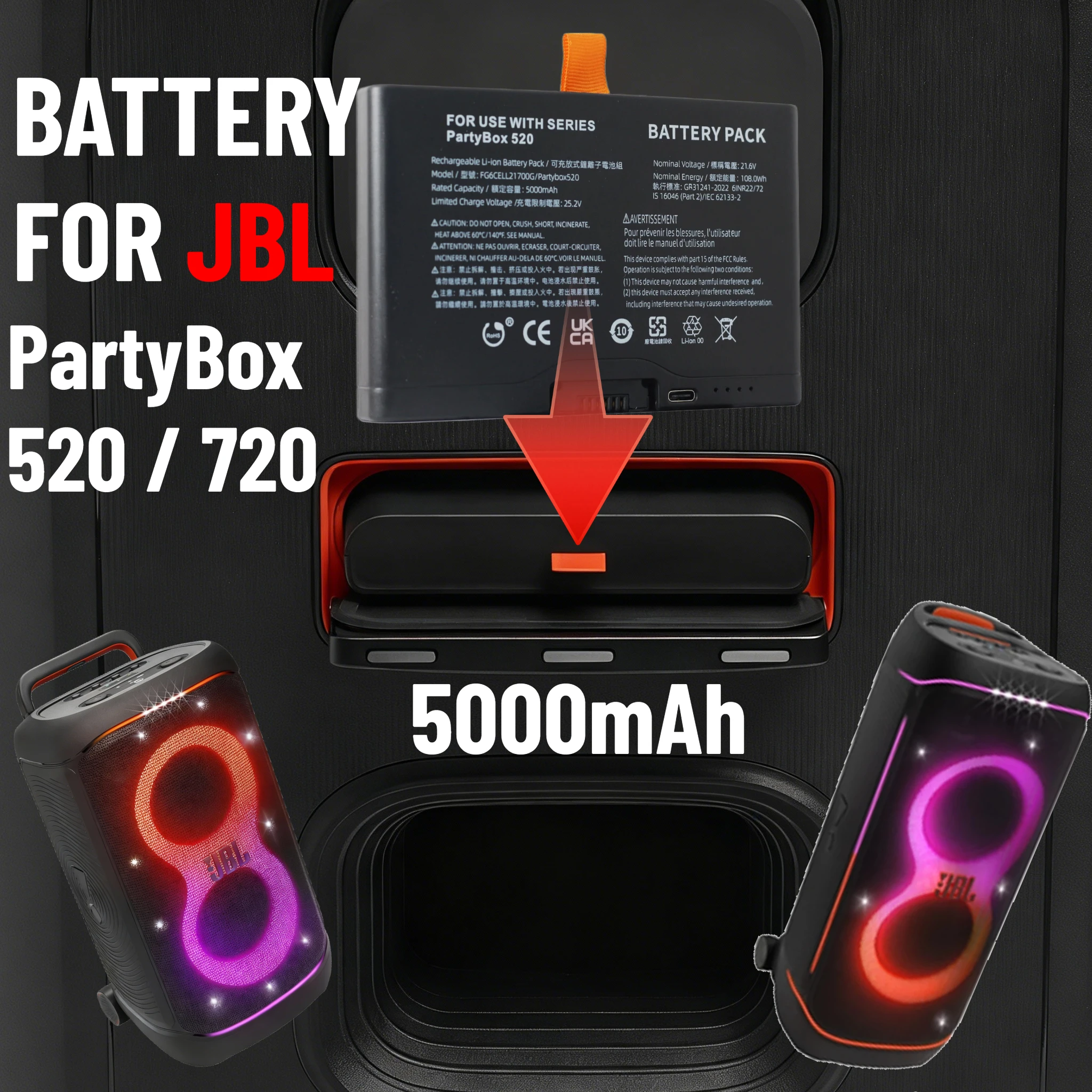 5000Mah FG6CELL2170… - image