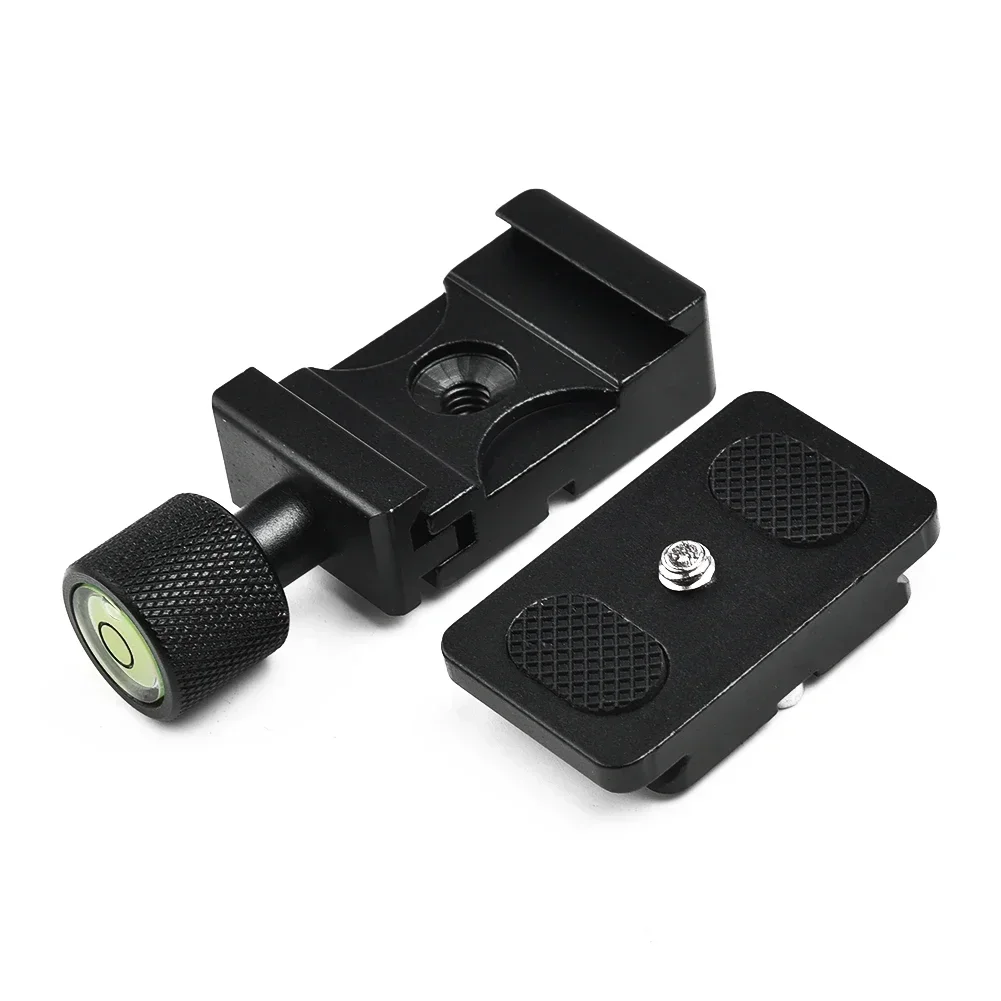 Mount Clamp Quick Release Plate Assembly Parts Replacement Spare 1/4" Mount For Benro Arca Swiss Tripod Useful