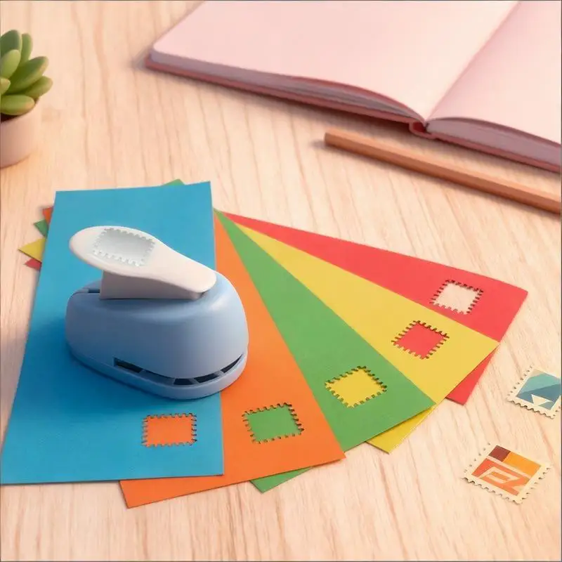 C Stamp Border DIY Punch Stamp Shape Craft Puncher Embossing Machine Easy Pressing For Stamp Making