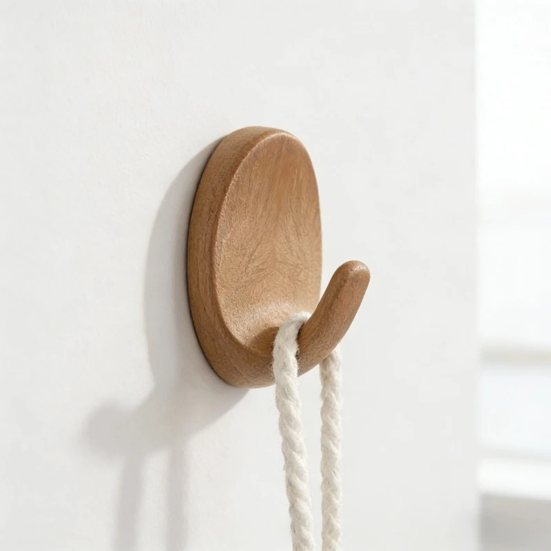 3pcs self-adhesive oval hooks, no drill, waterproof, strong hold. Damage-free hanging for kitchen/bedroom/bathroom.