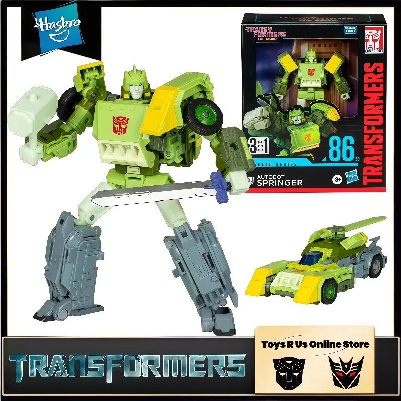 

In Stock Hasbro Transformers Classic Toys SS86-30 Springer Transformer Robot Anime Action Figure Model Collect Hobbies Toys