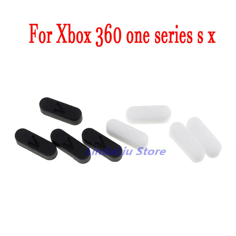 4 шт./компл. резиновые ножки, замена для XBOX360 Slim XBOX ONE Series S/X, корпус, резиновая крышка, игровые аксессуары, противоударный