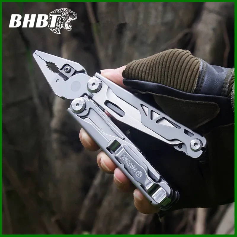 BHBT 20 In 1 Multitool Pliers Folding Multi Tool Scissors Saw EDC Outdoor Camping Survival Tools Home Repairs