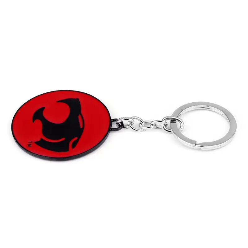 Anime Surroundings Thundercats Necklace Round Alloy Red Thunder Cat Model Accessories Wholesale For Fans Jewelry