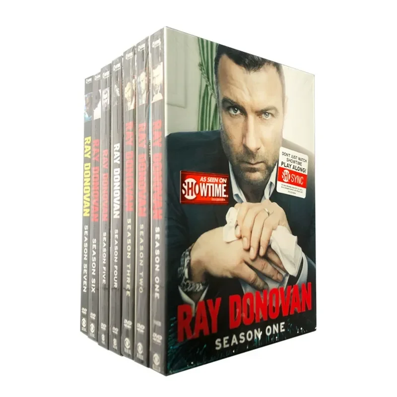 Ray Donovan Seasons 1-7 The Complete Series 28-Disc DVD Set Original English
