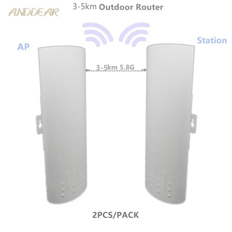 Wi-Fiルーター/リピーター,3〜5kmの範囲,300mbps,5.8g,9344, 9331, 220