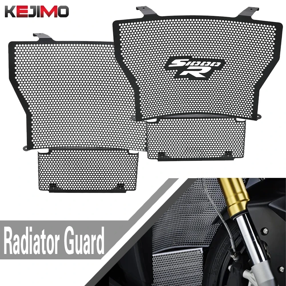 

S1000 XR / R / RR Accessories For Bmw S1000R S1000XR HP4 S1000RR 2010-2019 2020 CNC Motorcycle Radiator And Oil Cooler Guard Set