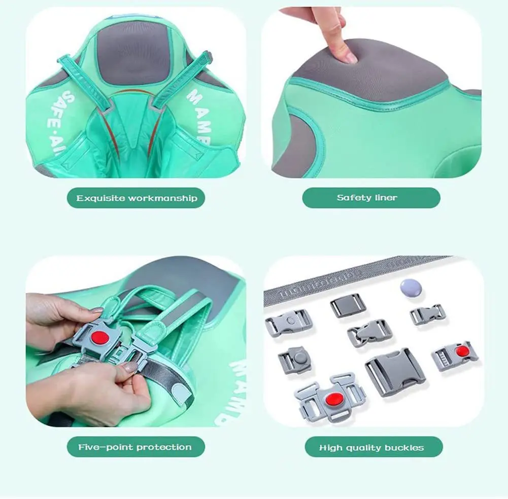 2025 NUOVO Swimbobo Bambini Gonfiabile Bambino Galleggiante Acqua Giocattolo Nuoto Galleggianti Vita Trainer Bambino Piscina Anello PVC Bambini Galleggiante