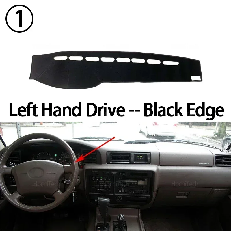 Für Toyota Land Cruiser J80 LC80 Lexus LX450 1990-1997 Dashboard Abdeckung Dash Board Matte Teppich Pad Schatten cape Decke Zubehör – Detail 7