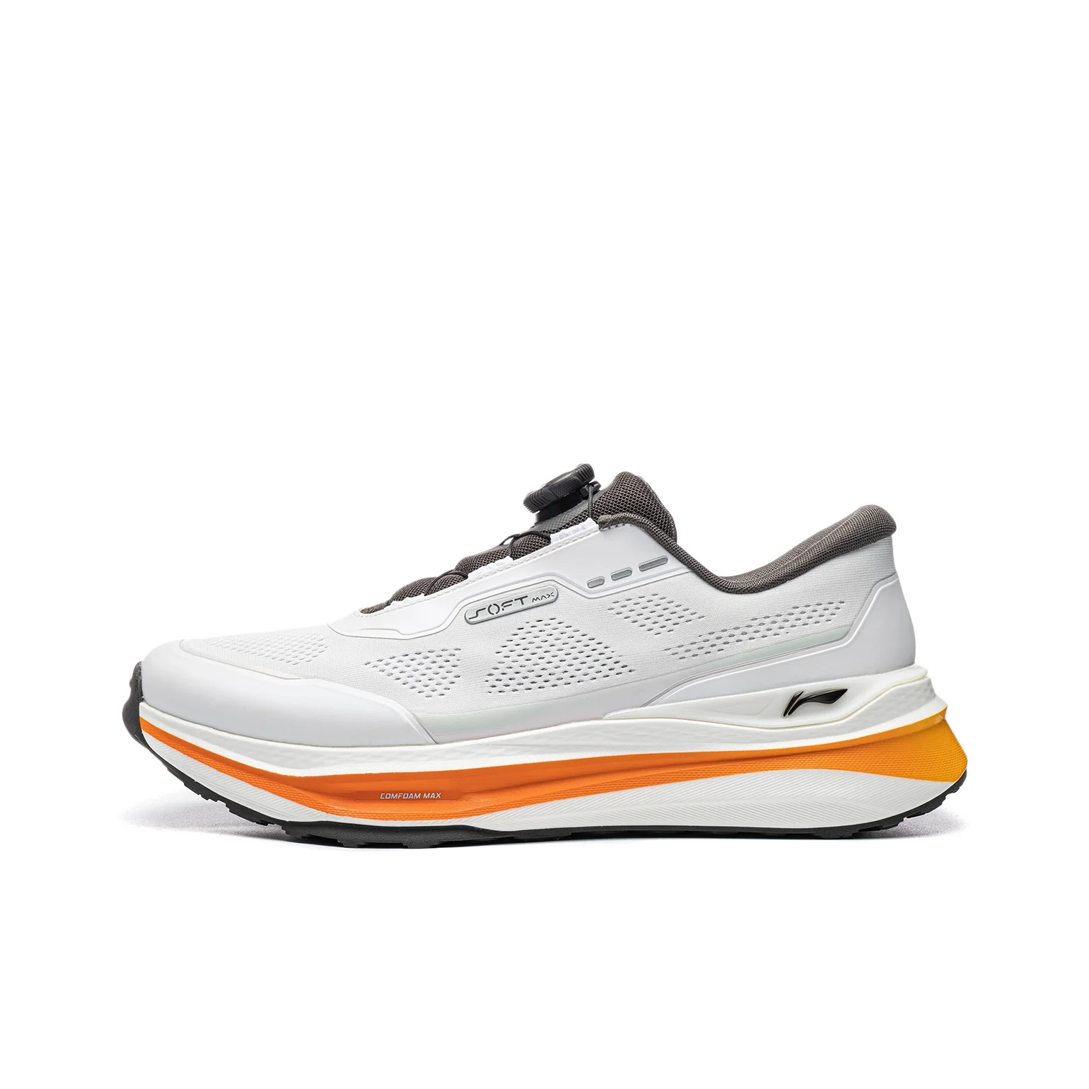 Li Ning SOFT GO MAX 3 Casual Shoes Unisex Low Top Standard White/Silver AGLW023-6