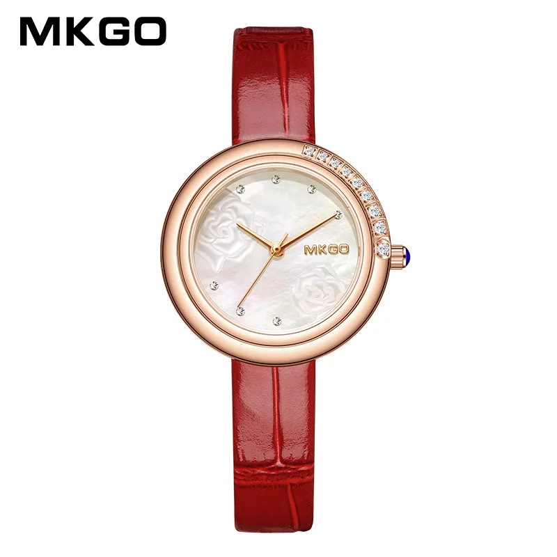 Montre à quartz de luxe incrustée de diamants pour femme, surface sculptée, coque de perle, haut de gamme, marque supérieure, nouvelle montre-ceinture pour femme