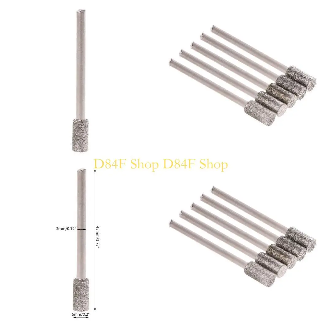 

D84F Diameter 5mm Safe and Reliable Grindhead Used for Grinding/ Polishing.