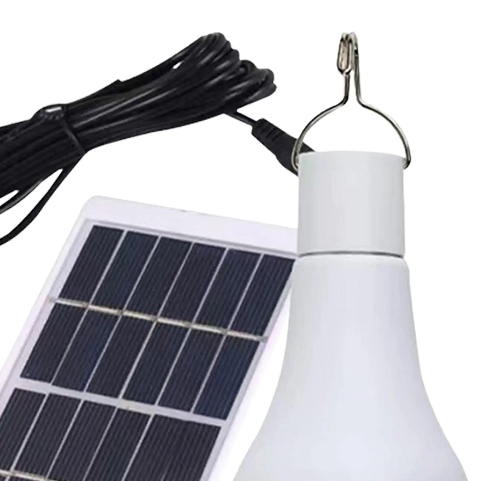 Solar Light Bulb Draagbare oplaadbare zonnelamp voor Home Yard Garden