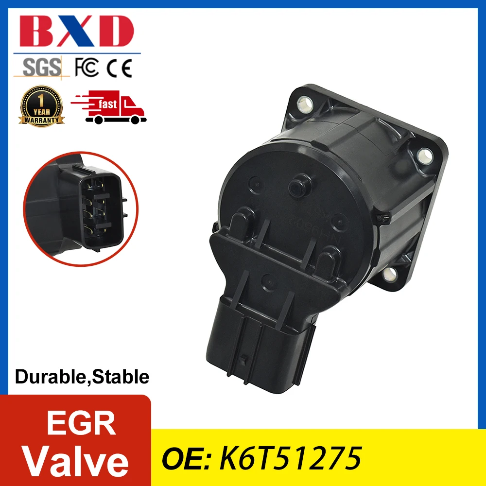 12V/24V EGR Valve K6T51275 K6T51274 K6T51284 For Isuzu Car Accessories Auto Parts High Quality