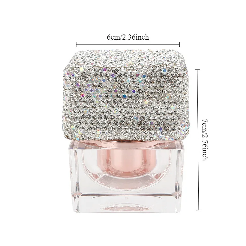 

Light Separate 30G Square Acrylic Cosmetics Liquid Foundation Lotion Empty Night Face Cream Bottle