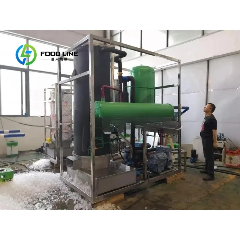 Ice Machines 3ton 5ton/day Crystal Tube Ice Maker for Drinks