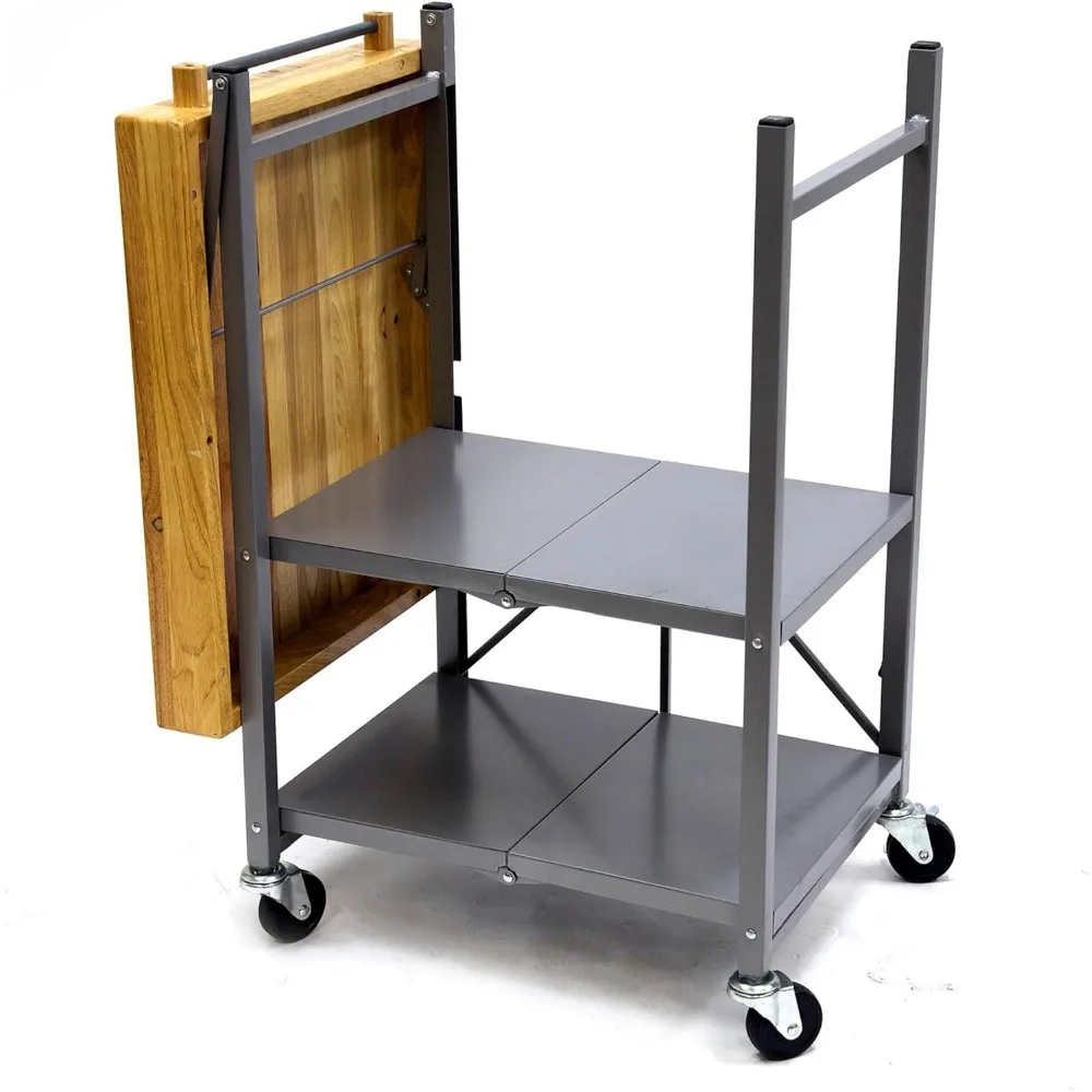 Carrito de isla de cocina con ruedas