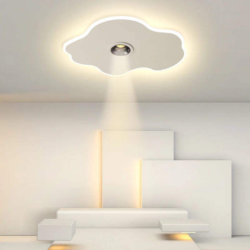 Imagem -02 - Modern Cloud Led Ceiling Light Iluminação Interior Lâmpada Adequado para Quarto Corredor Sala de Estar Estudo Decoração de Casa Iluminação Criativa