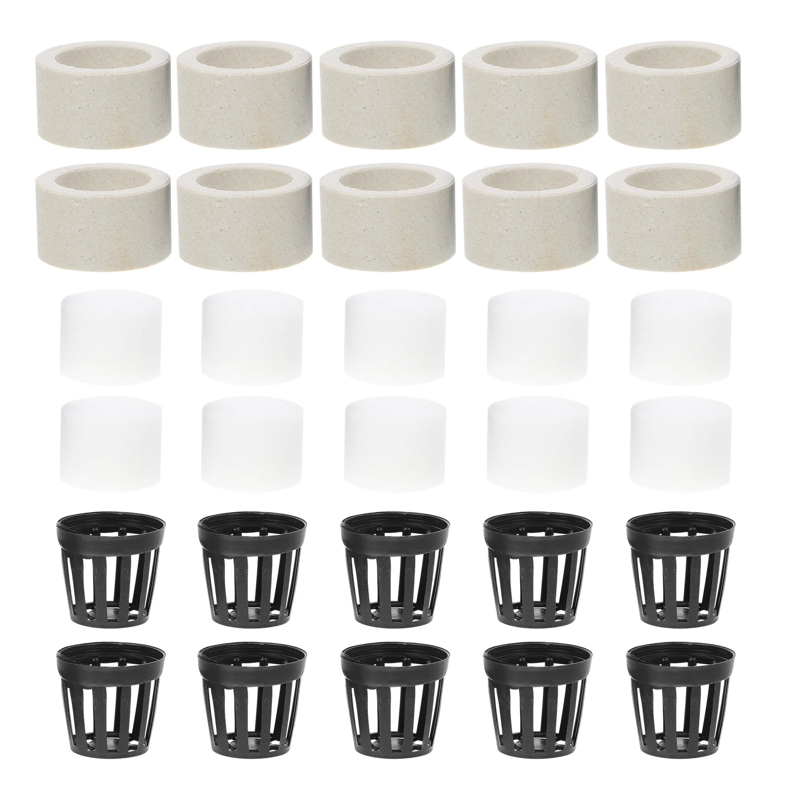 

10Sets Water Plant Bases Flexible Planting Rings Durable Practical for Aquarium Fish Tank Hydroponic Plant Basket