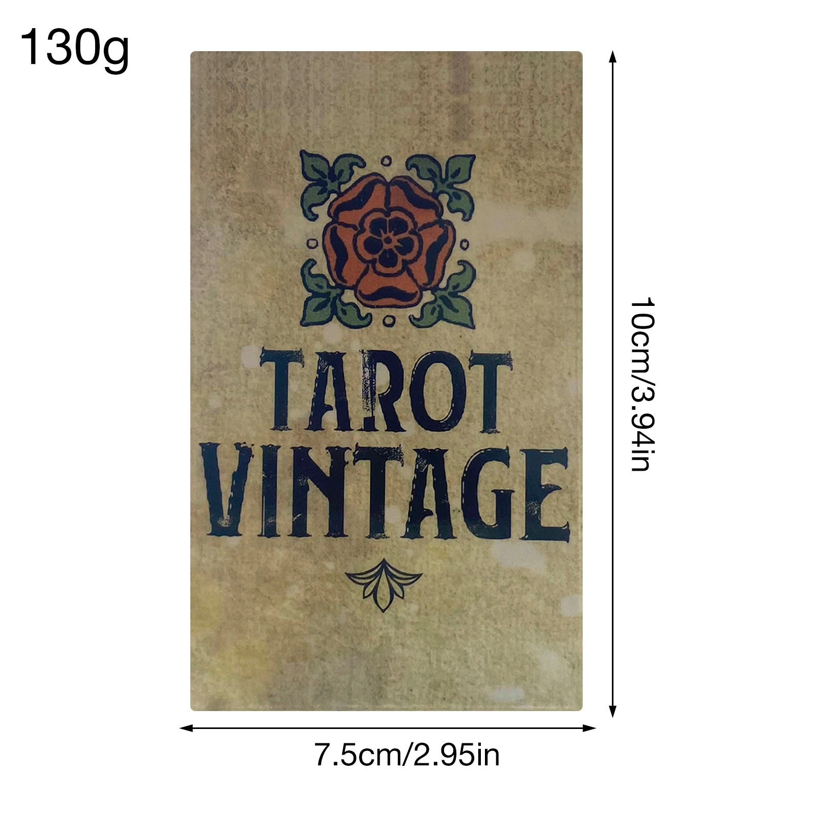 New Tarot Vintage Cards Oracle Guidance Divination Fate Tarot Deck Board Games English For Family Gift Party Playing Card Game