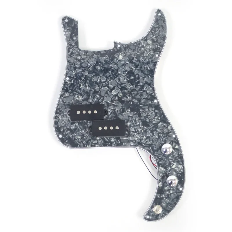 PB P Bass Prewired Loaded Pickguard Scratch Plate with Pickup for 4 String P Bass Multi Colour