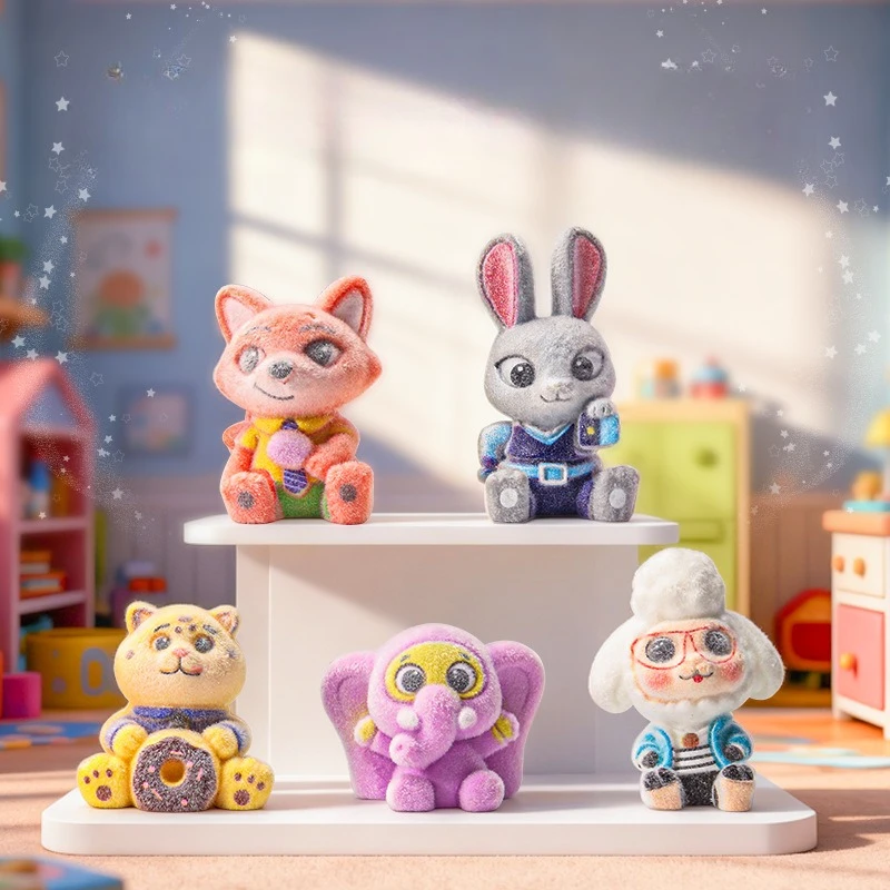 12 قطعة ديزني أنيمي Zootopia صندوق أعمى المفاتيح دمية الكرتون لطيف سطح المكتب لعب الفتيان والفتيات هدايا عيد الميلاد #2