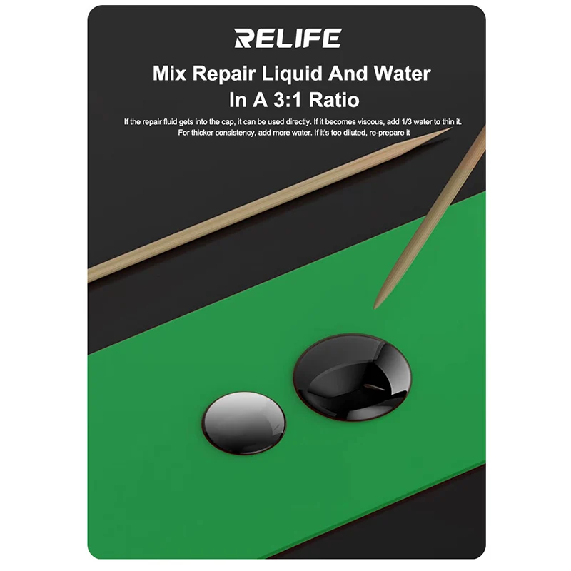 RELIFE RL-035Q Camera Lens Blue Light Repair Liquid Fast Curing Easily Conceals Scratches for Camera Repair Fixing