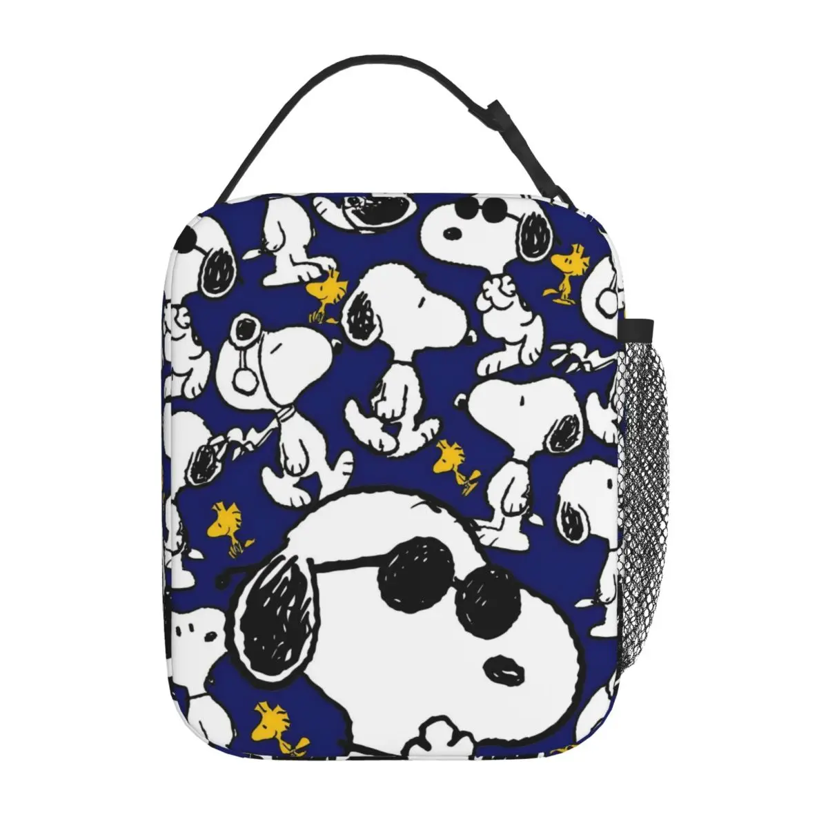 

Термоизолированная сумка для обеда с мультяшными персонажами S-Dog-Snoopies, забавный многоразовый контейнер для еды, для пикника на природе, коробка для хранения продуктов