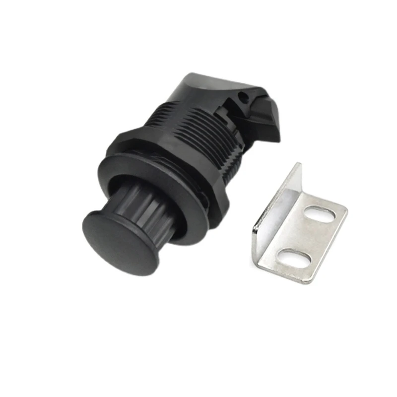 Push Button Catch Lock Cupboard Door Cabinet Latches Knob Drawer Locks