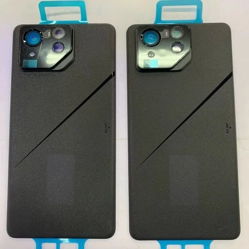 New Rear Case For Asus ROG Phone 8 Pro AI2401 Glass Panel Back Cover Housing Lid Camera Frame Lens Mobile Shell