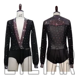 Latin Dance Top Latin Dancing Shirts Adult Kids Competition Performance Wear Salsa Square Professional Practice Clothing