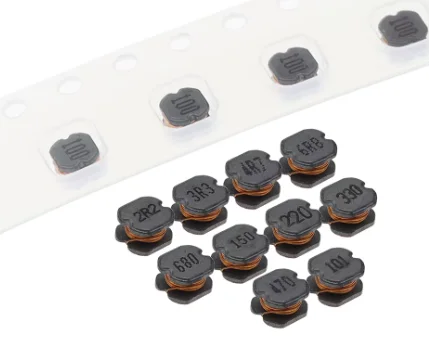 100PCS CD32 Power inductor 2.2/3.3/4.7/6.8/10/15/22/47/100UH SMD inductance Copper Core